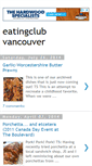 Mobile Screenshot of eatingclubvancouver.com